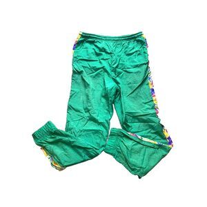 VTG Duffel Pants‎ Women Small (31x29.5) Kelly Green  Jogger Active Fruit
